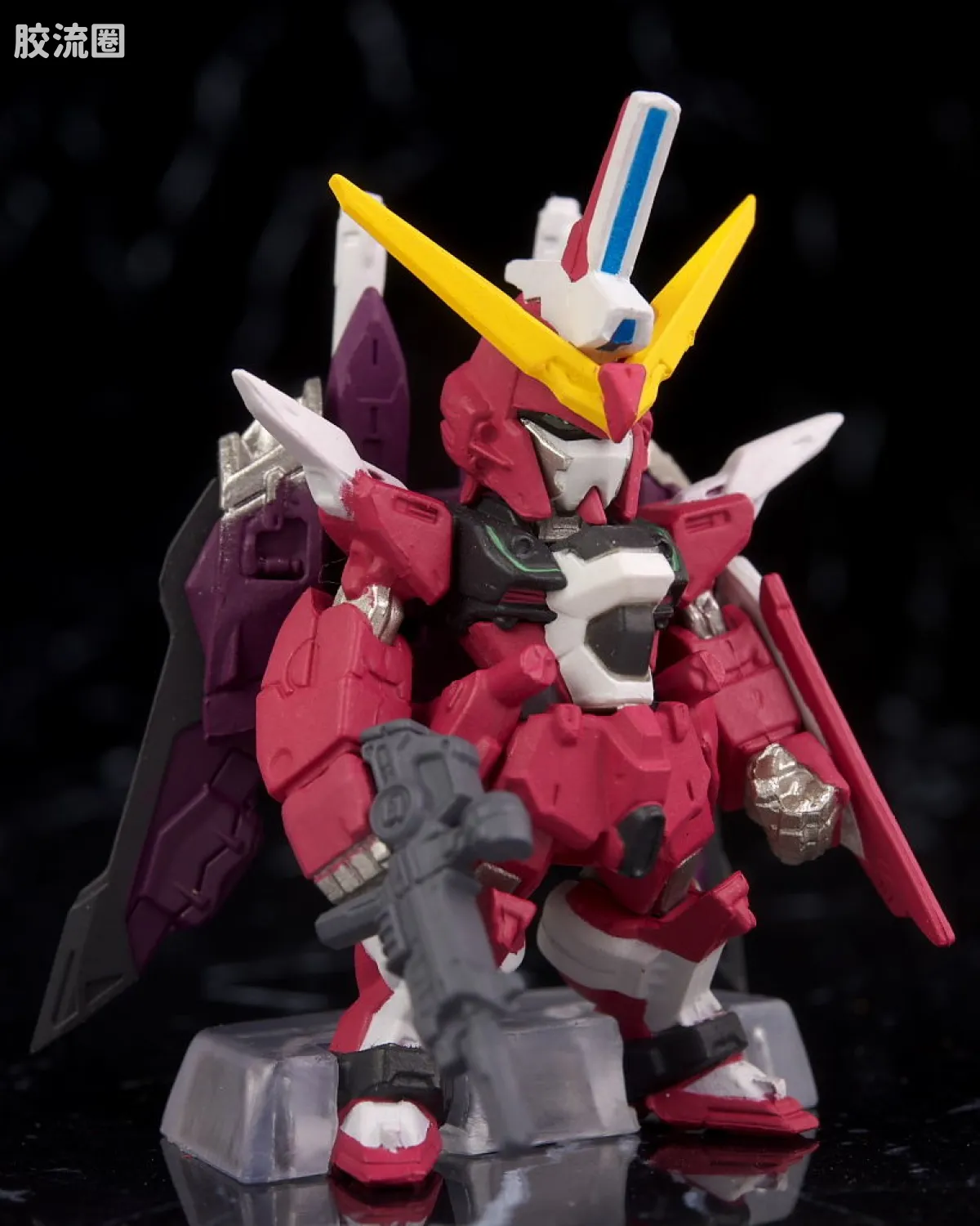 新FW系列食玩 GUNDAM CONVERGE SP SP-08 无限正义高达&命运高达 - 图片