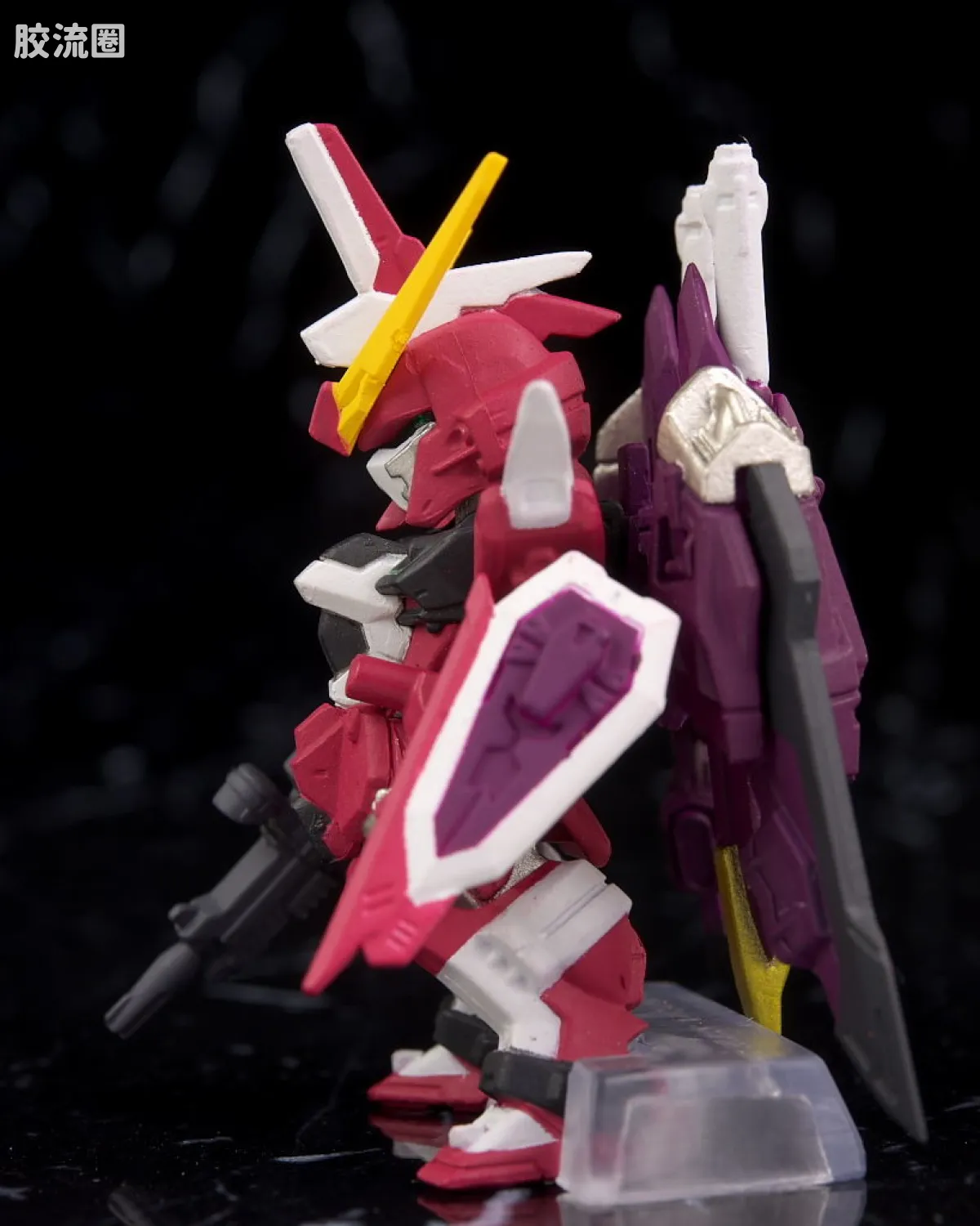 新FW系列食玩 GUNDAM CONVERGE SP SP-08 无限正义高达&命运高达 - 图片