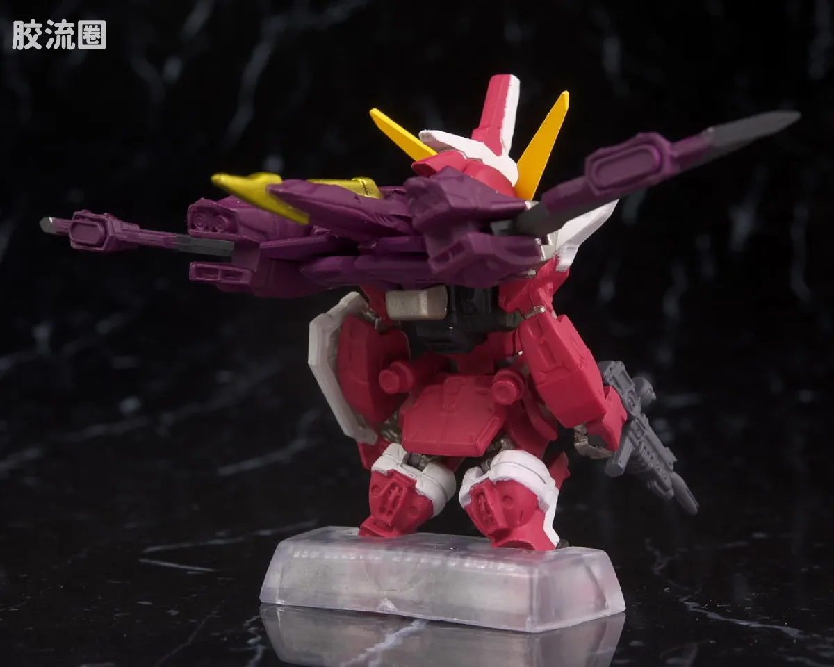 新FW系列食玩 GUNDAM CONVERGE SP SP-08 无限正义高达&命运高达 - 图片