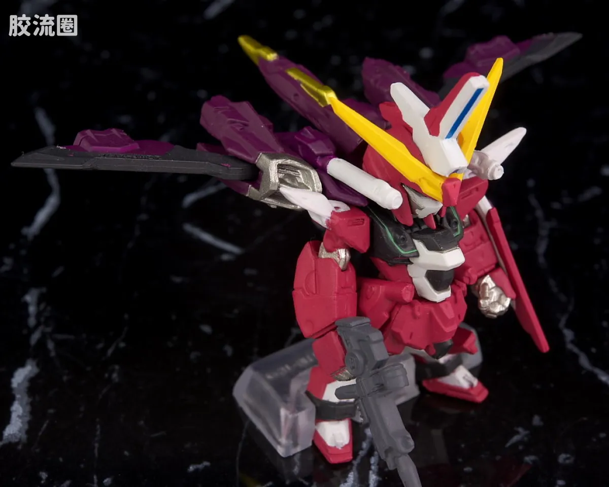 新FW系列食玩 GUNDAM CONVERGE SP SP-08 无限正义高达&命运高达 - 图片