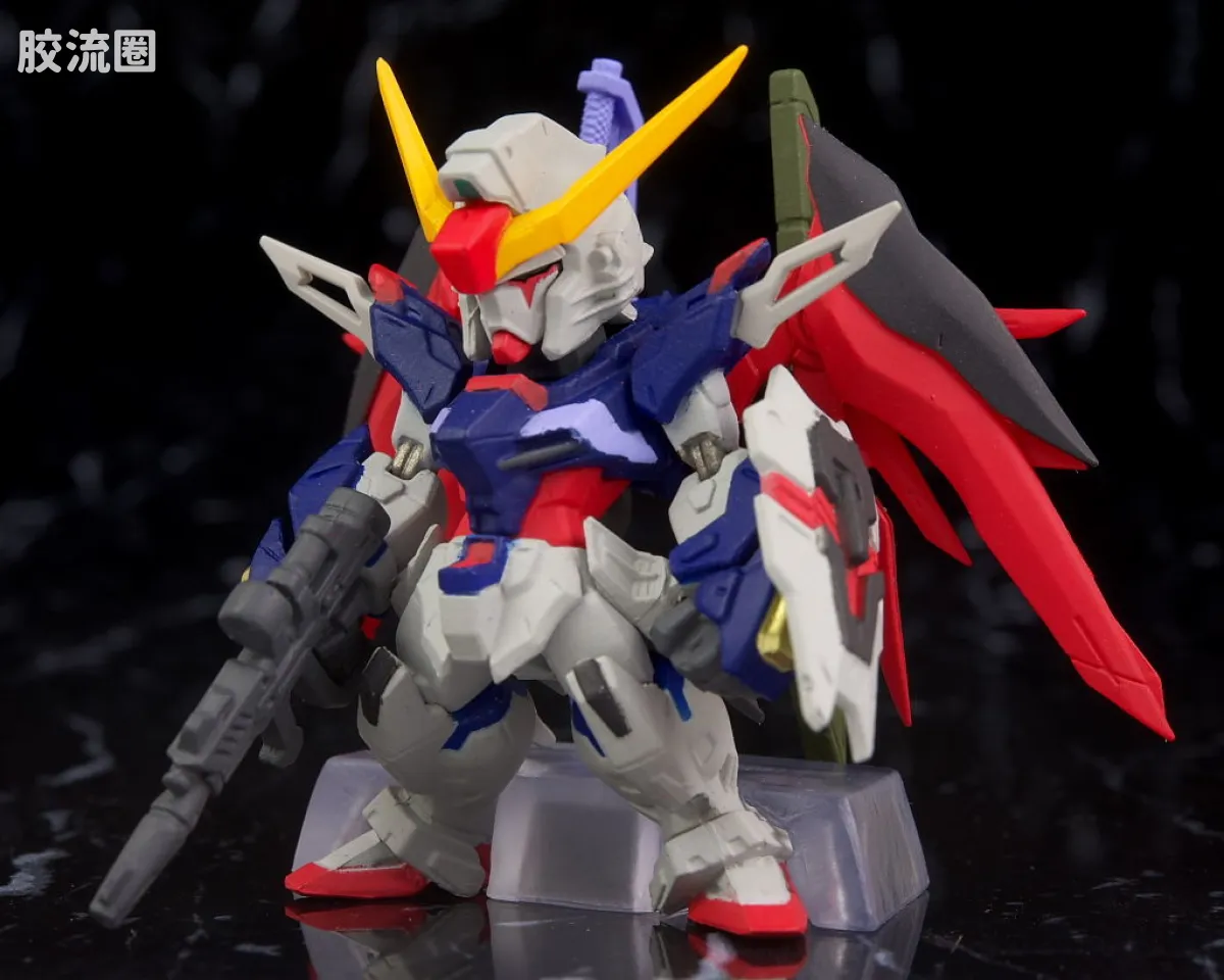 新FW系列食玩 GUNDAM CONVERGE SP SP-08 无限正义高达&命运高达 - 图片