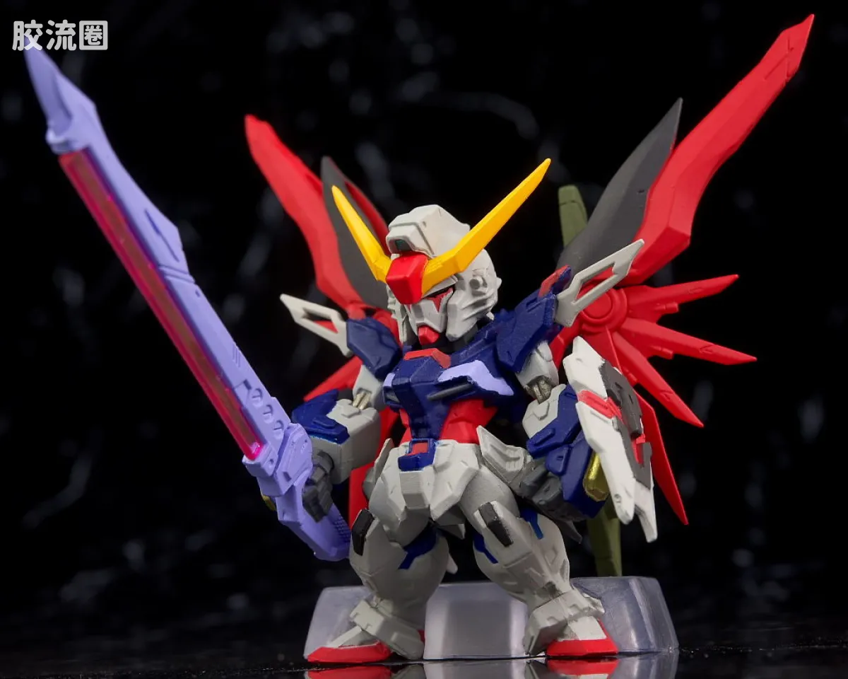 新FW系列食玩 GUNDAM CONVERGE SP SP-08 无限正义高达&命运高达 - 图片