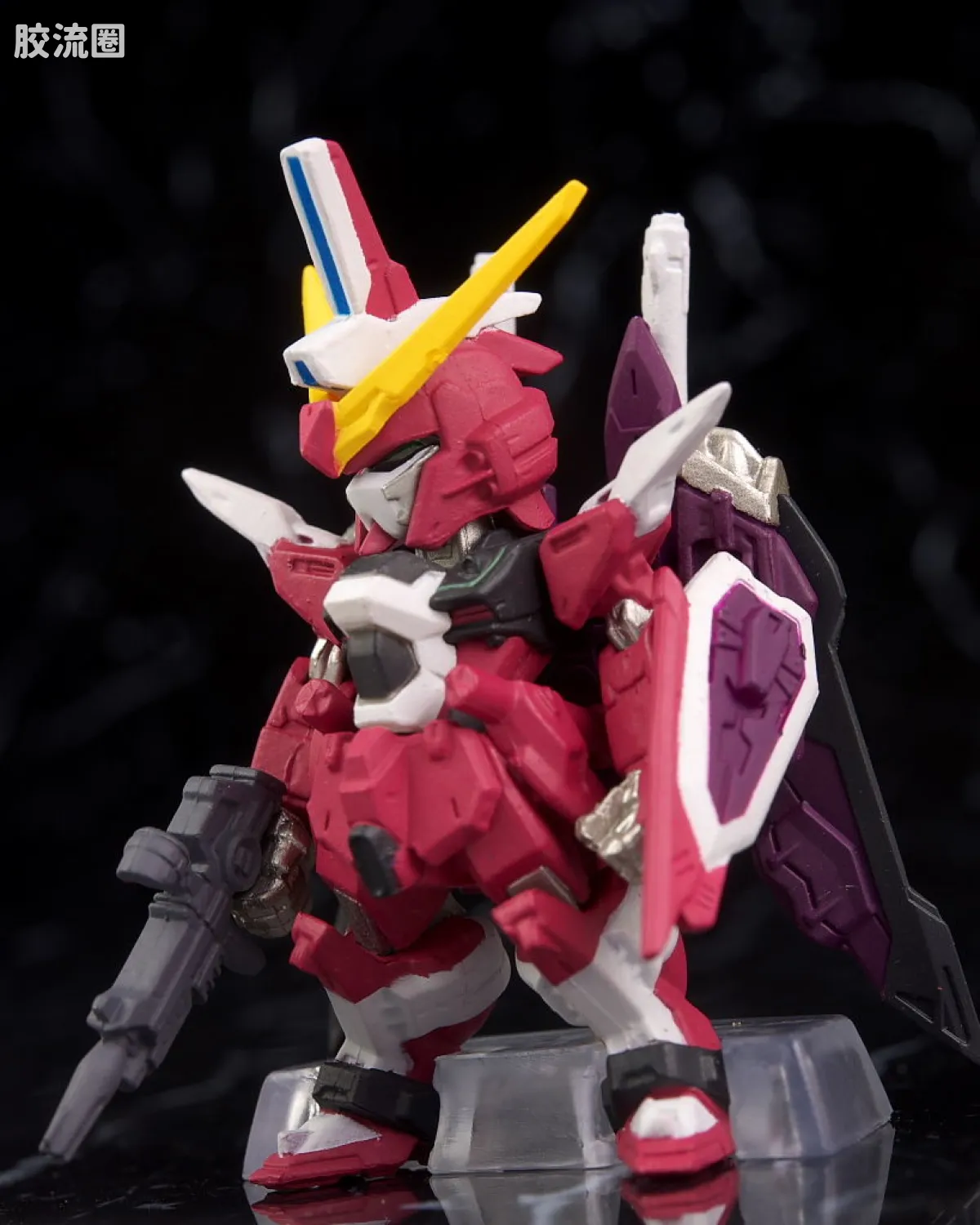 新FW系列食玩 GUNDAM CONVERGE SP SP-08 无限正义高达&命运高达 - 图片