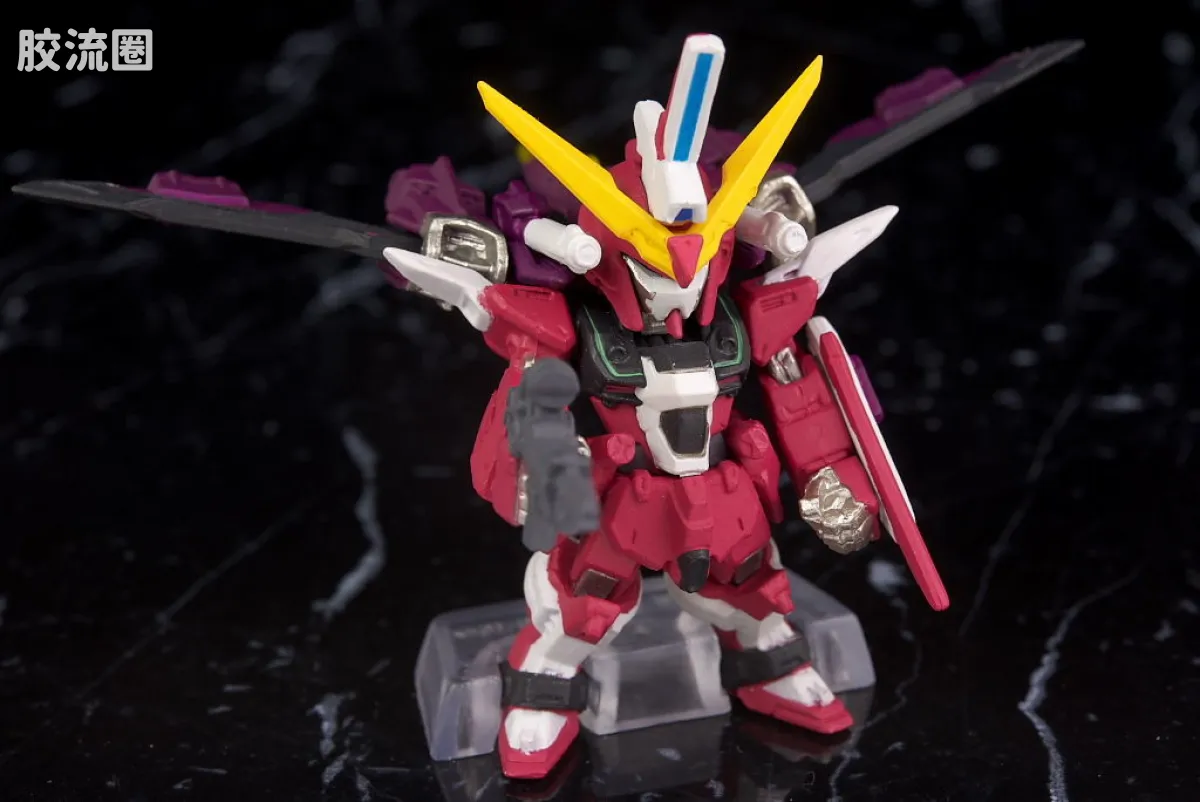 新FW系列食玩 GUNDAM CONVERGE SP SP-08 无限正义高达&命运高达 - 图片