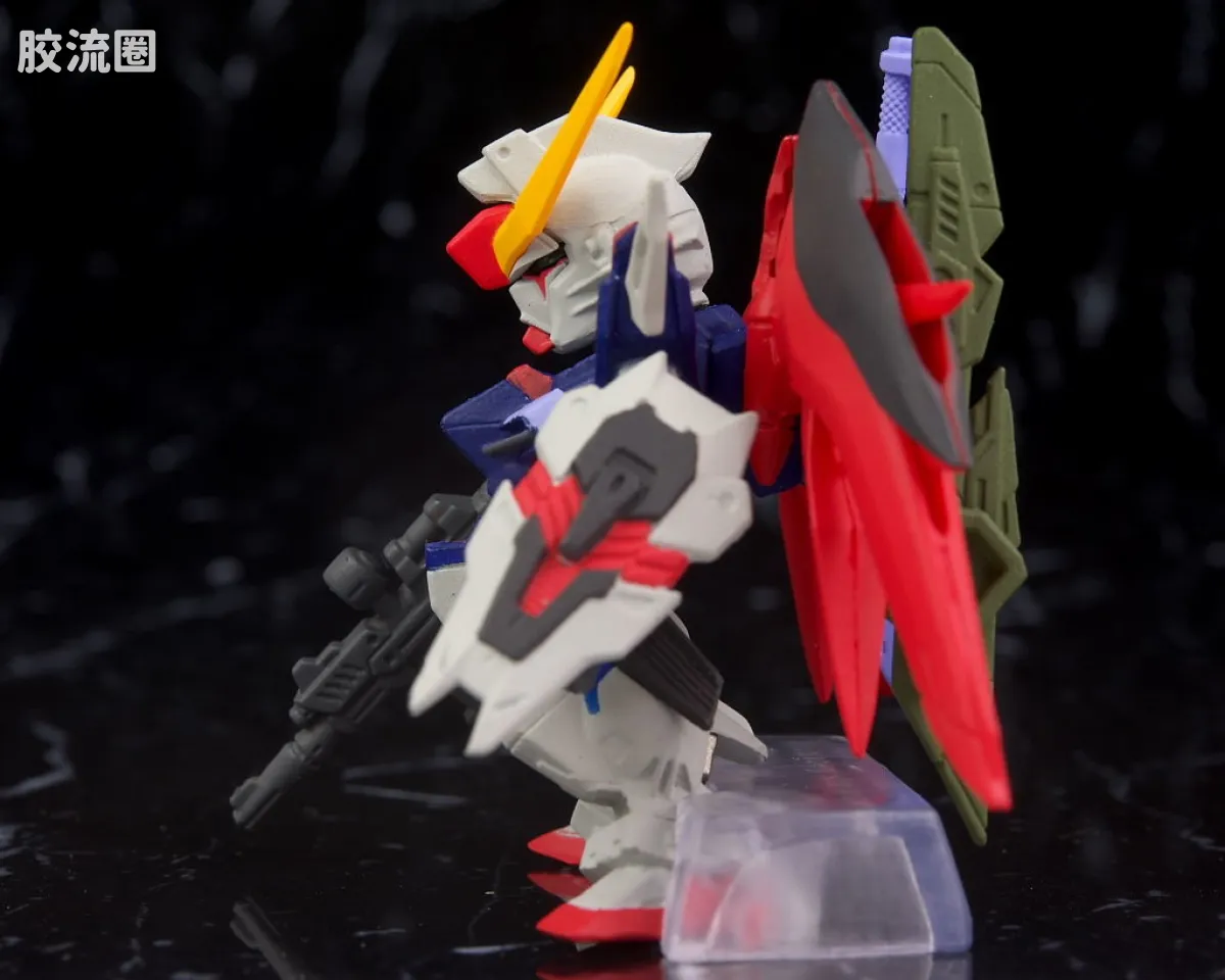 新FW系列食玩 GUNDAM CONVERGE SP SP-08 无限正义高达&命运高达 - 图片