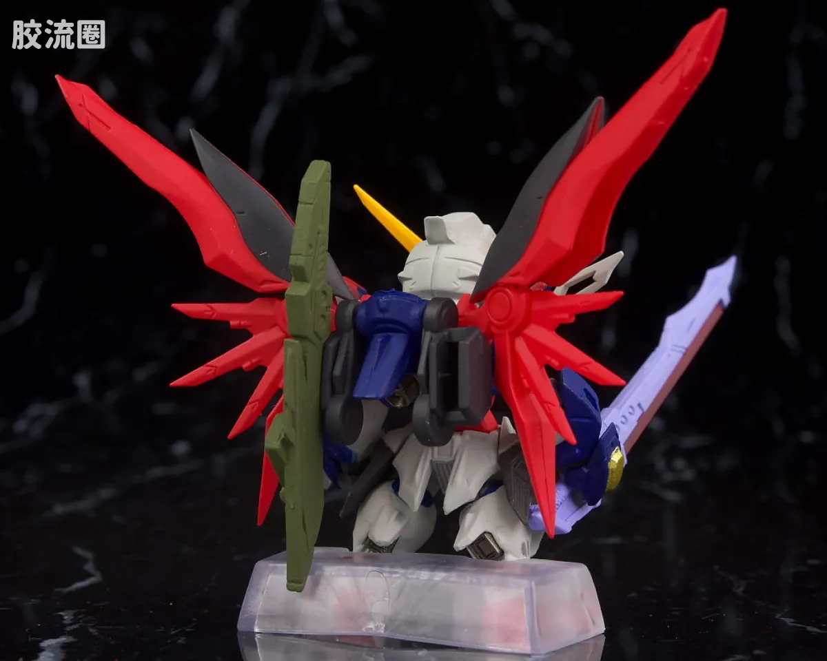 新FW系列食玩 GUNDAM CONVERGE SP SP-08 无限正义高达&命运高达 - 图片