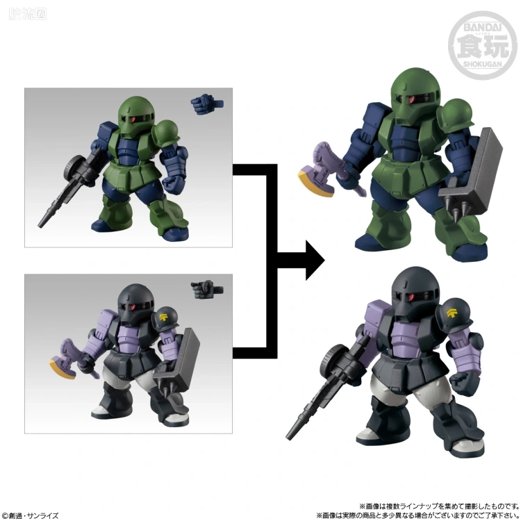 新FW系列食玩 GUNDAM CONVERGE # 第二十一弹 - 图片