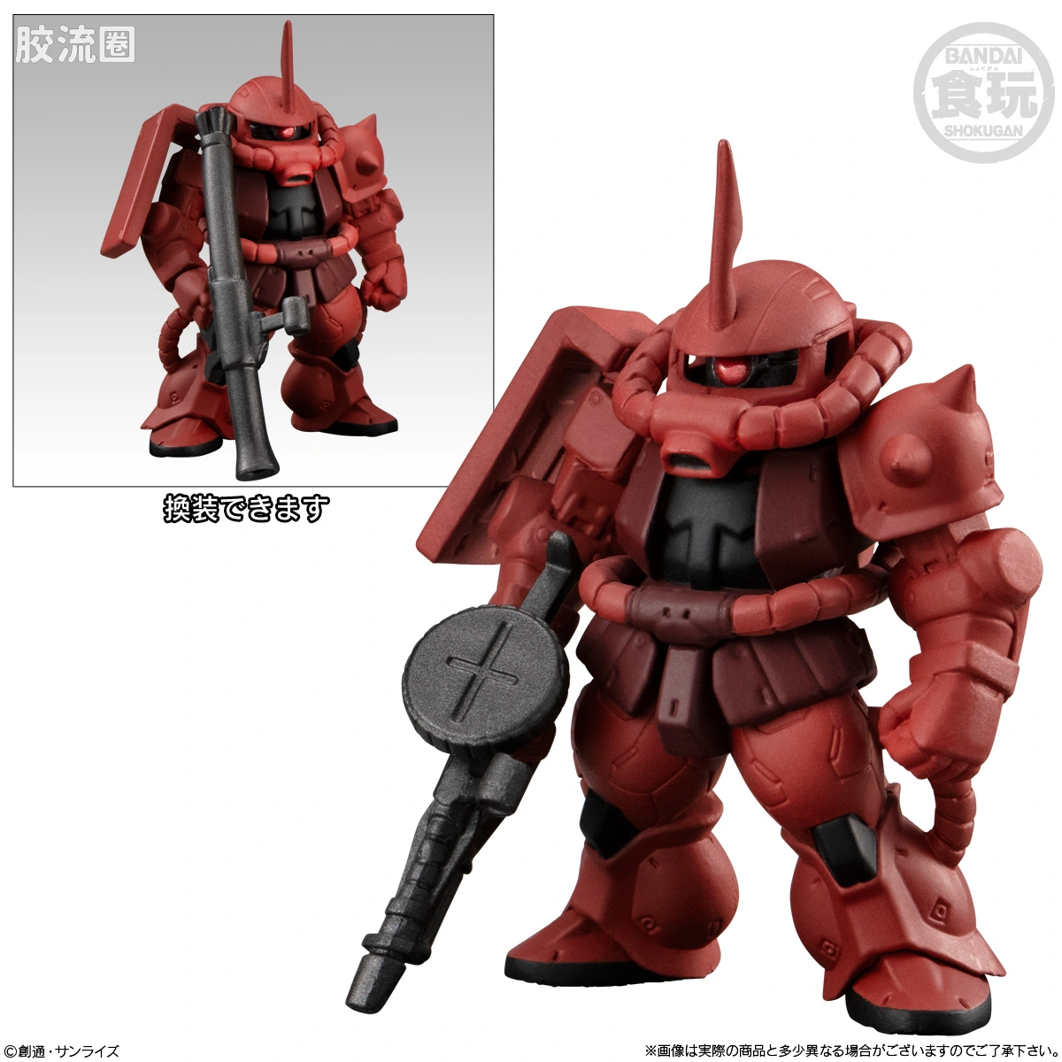 新FW系列食玩 GUNDAM CONVERGE 限定&特别版 机动战士高达 剧场版配色 - 图片