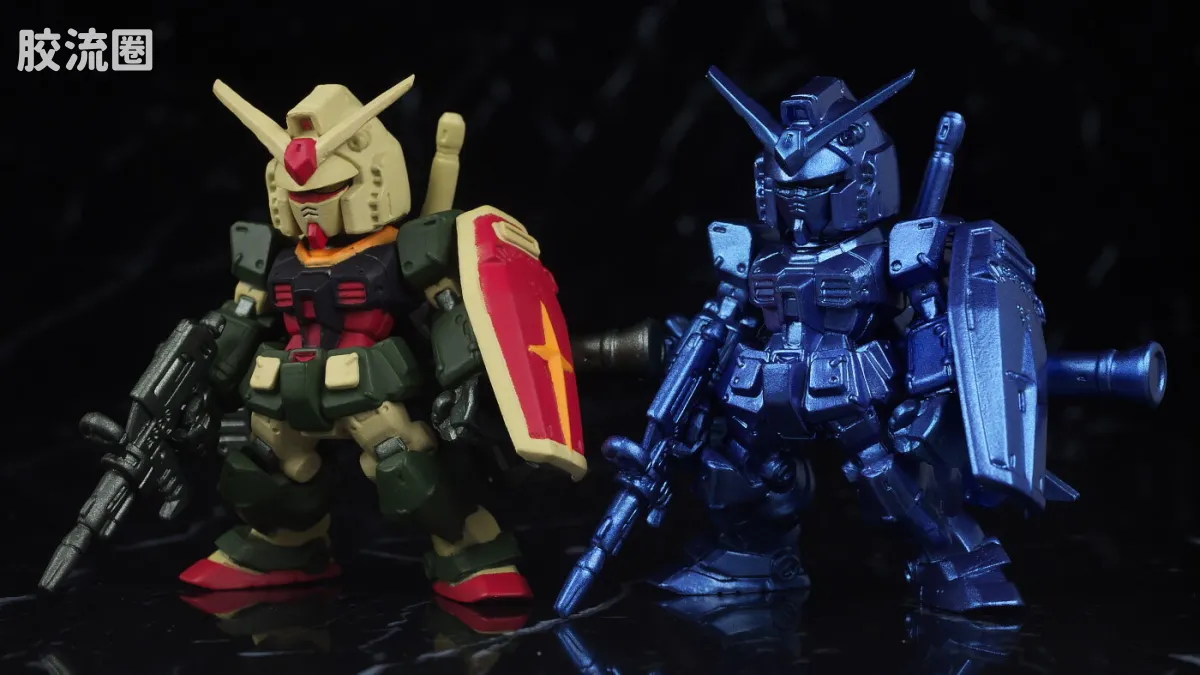 新FW系列食玩 GUNDAM CONVERGE 限定&特别版 机动战士高达 剧场版配色 - 图片