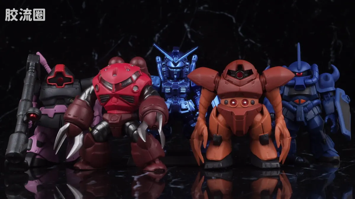 新FW系列食玩 GUNDAM CONVERGE 限定&特别版 机动战士高达 剧场版配色 - 图片