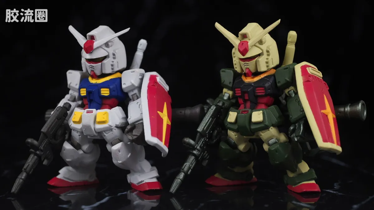 新FW系列食玩 GUNDAM CONVERGE 限定&特别版 机动战士高达 剧场版配色 - 图片