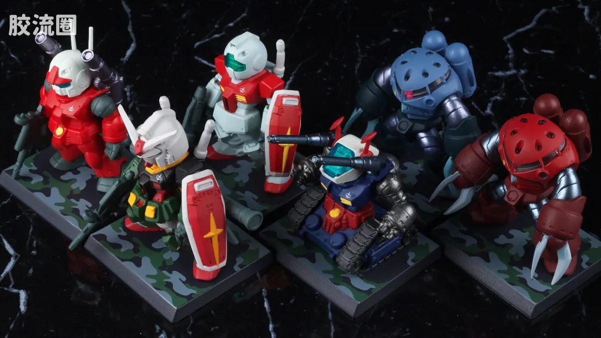 新FW系列食玩 GUNDAM CONVERGE # OPERATION JABURO - 图片
