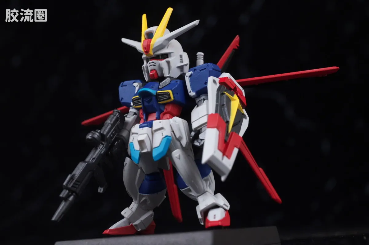 新FW系列食玩 GUNDAM CONVERGE 限定&特别版 脉冲高达 剪影套装 - 图片