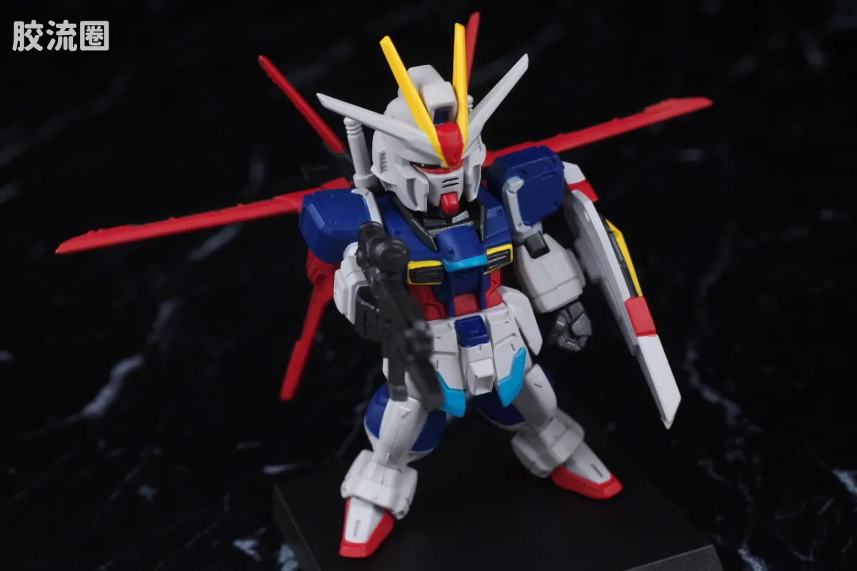 新FW系列食玩 GUNDAM CONVERGE 限定&特别版 脉冲高达 剪影套装 - 图片