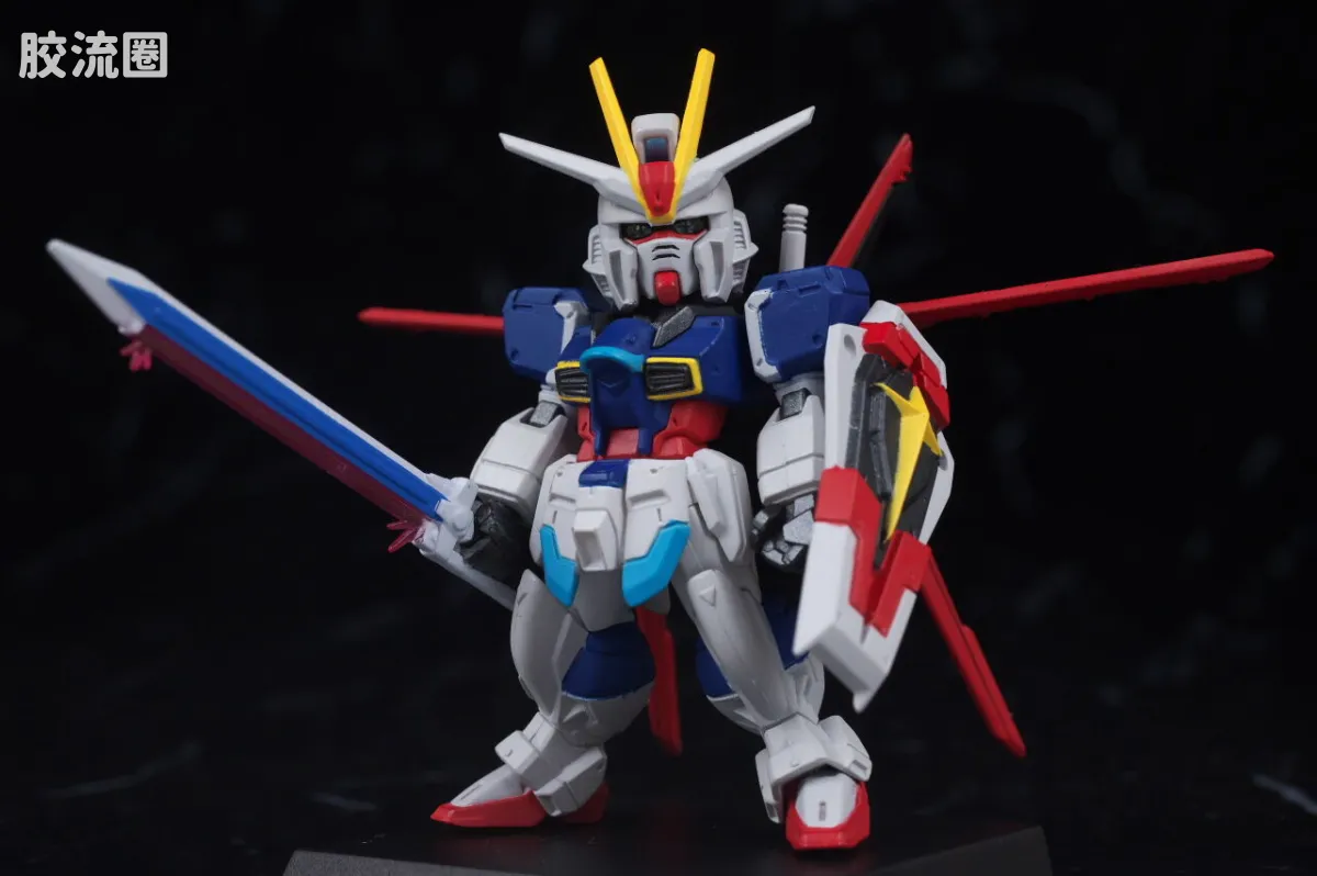 新FW系列食玩 GUNDAM CONVERGE 限定&特别版 脉冲高达 剪影套装 - 图片