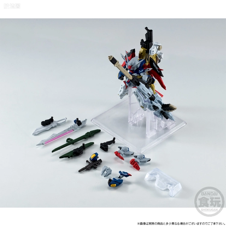 新FW系列食玩 GUNDAM CONVERGE 限定&特别版 命运高达 SpecII&宙斯魅影 - 图片