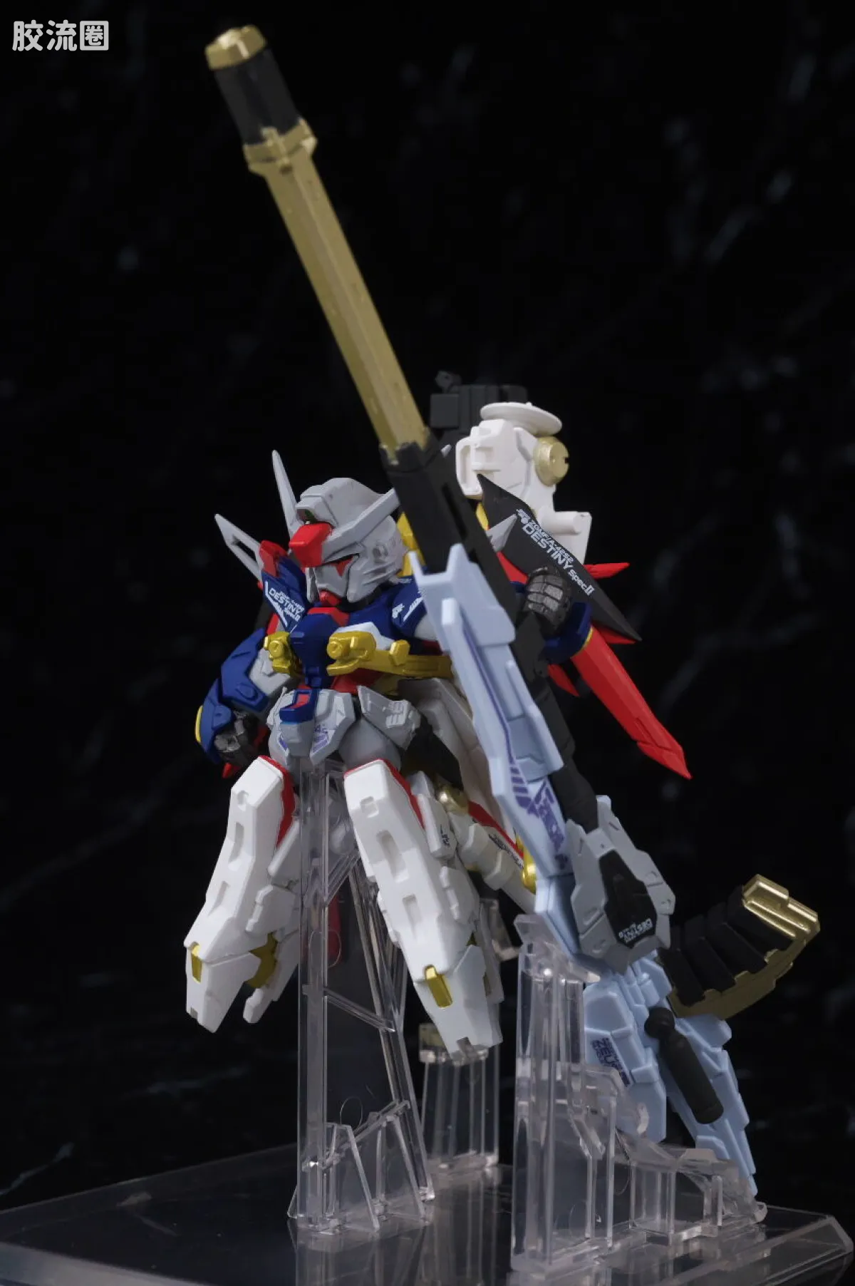 新FW系列食玩 GUNDAM CONVERGE 限定&特别版 命运高达 SpecII&宙斯魅影 - 图片