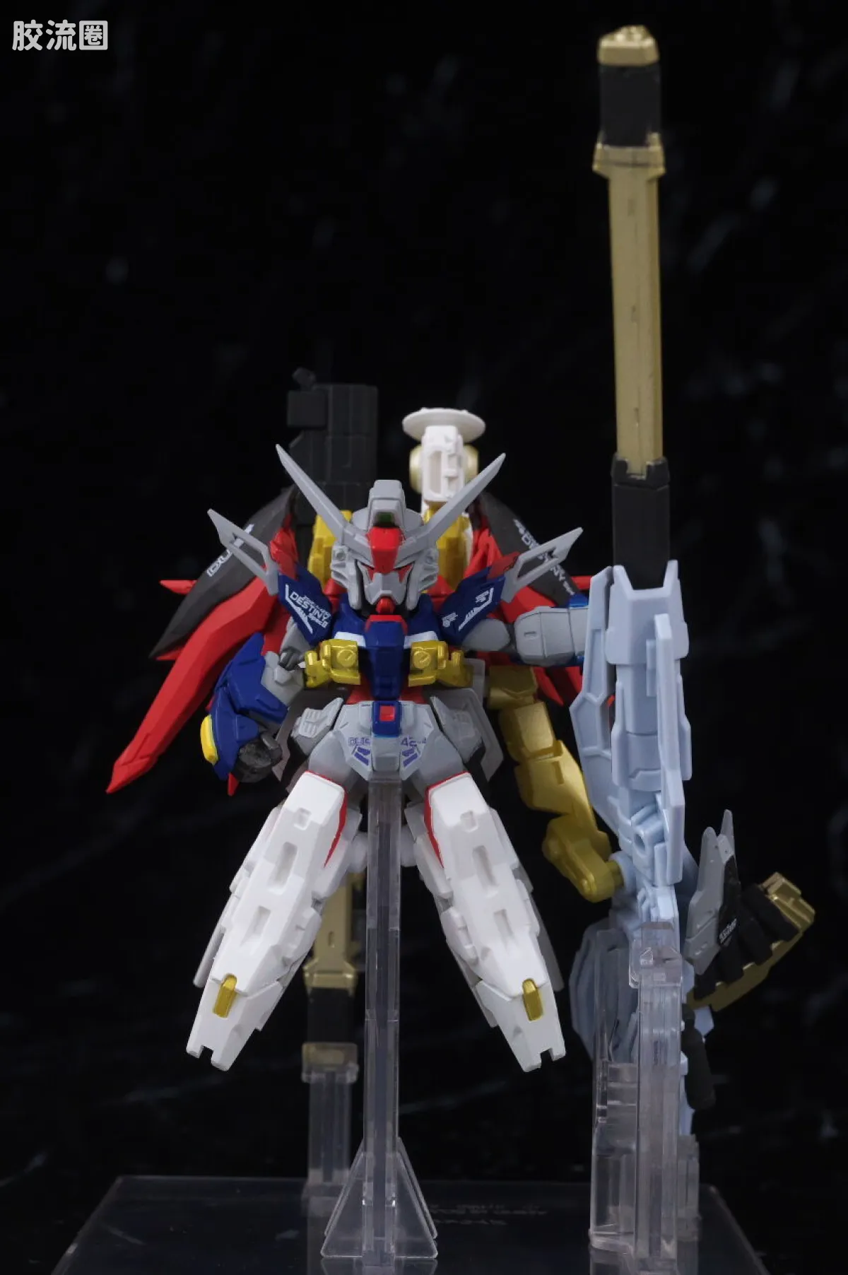 新FW系列食玩 GUNDAM CONVERGE 限定&特别版 命运高达 SpecII&宙斯魅影 - 图片