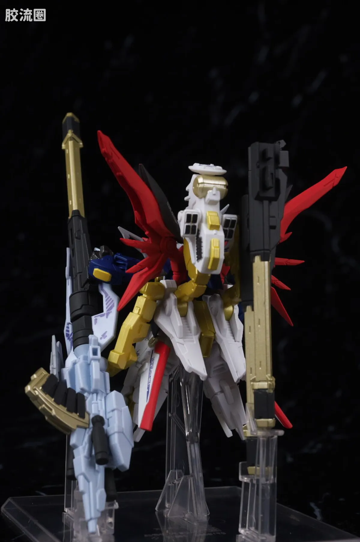 新FW系列食玩 GUNDAM CONVERGE 限定&特别版 命运高达 SpecII&宙斯魅影 - 图片