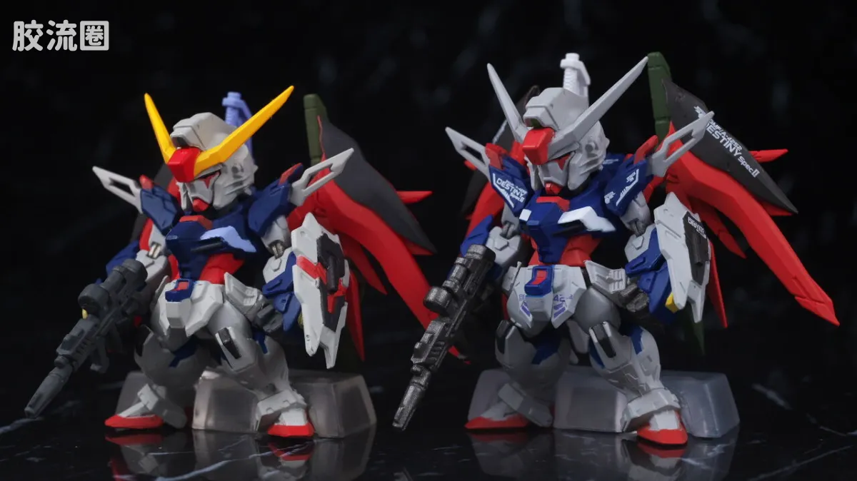 新FW系列食玩 GUNDAM CONVERGE 限定&特别版 命运高达 SpecII&宙斯魅影 - 图片