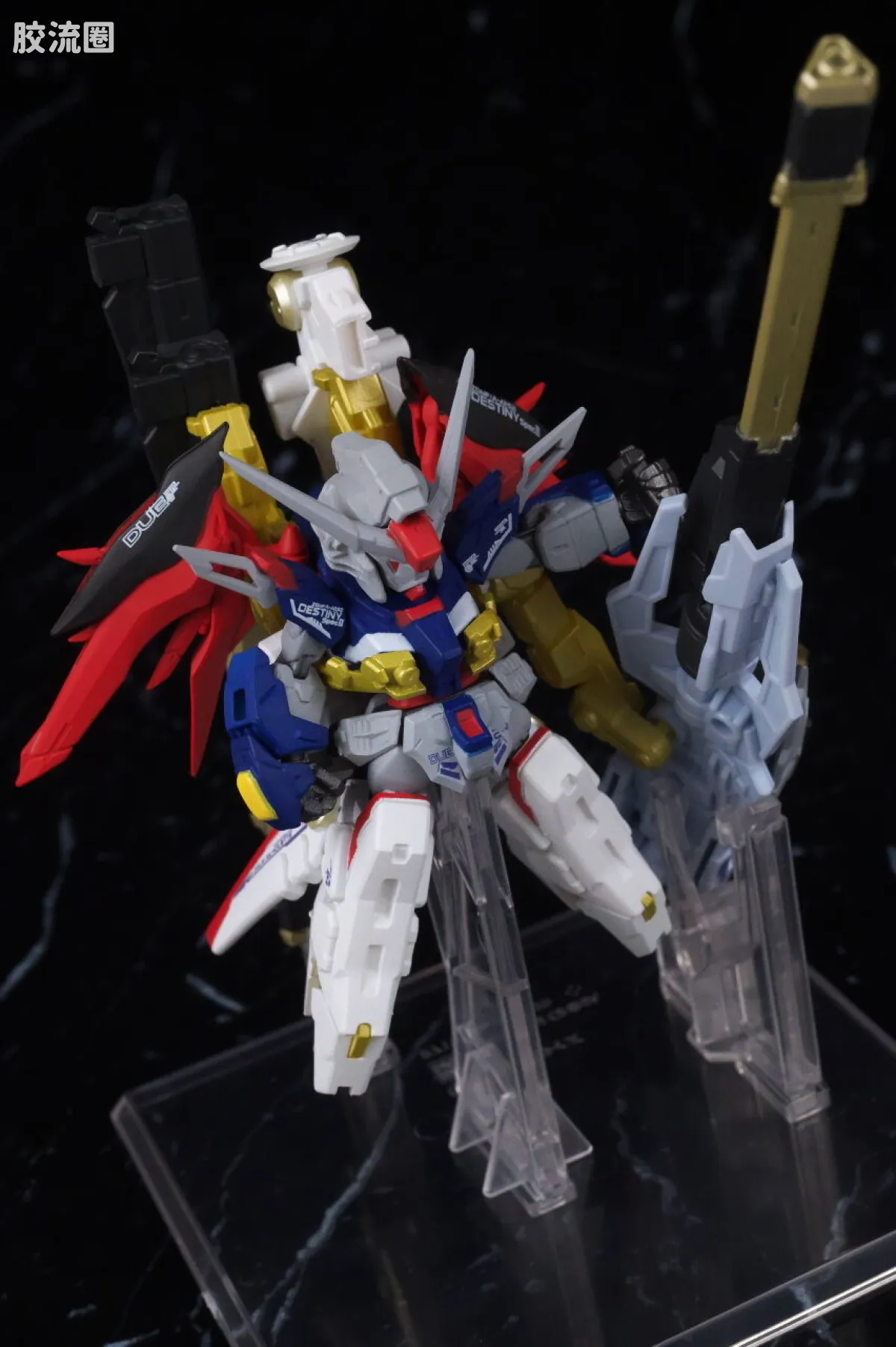 新FW系列食玩 GUNDAM CONVERGE 限定&特别版 命运高达 SpecII&宙斯魅影 - 图片