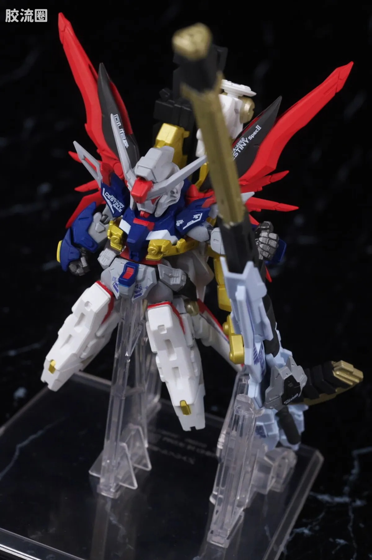 新FW系列食玩 GUNDAM CONVERGE 限定&特别版 命运高达 SpecII&宙斯魅影 - 图片
