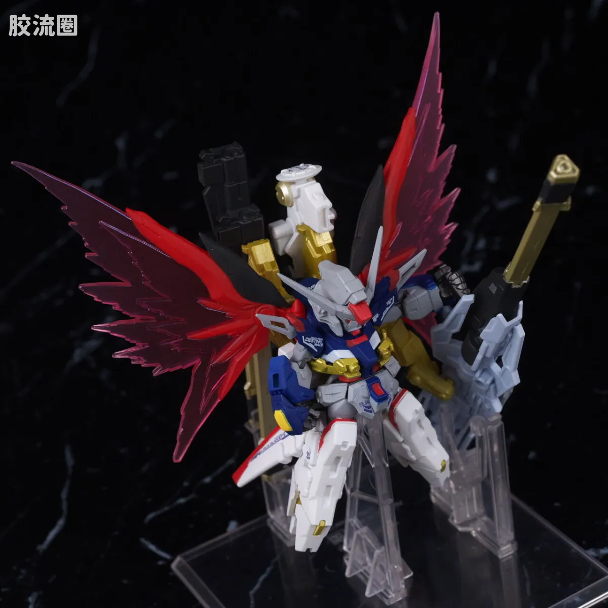 新FW系列食玩 GUNDAM CONVERGE 限定&特别版 命运高达 SpecII&宙斯魅影 - 图片