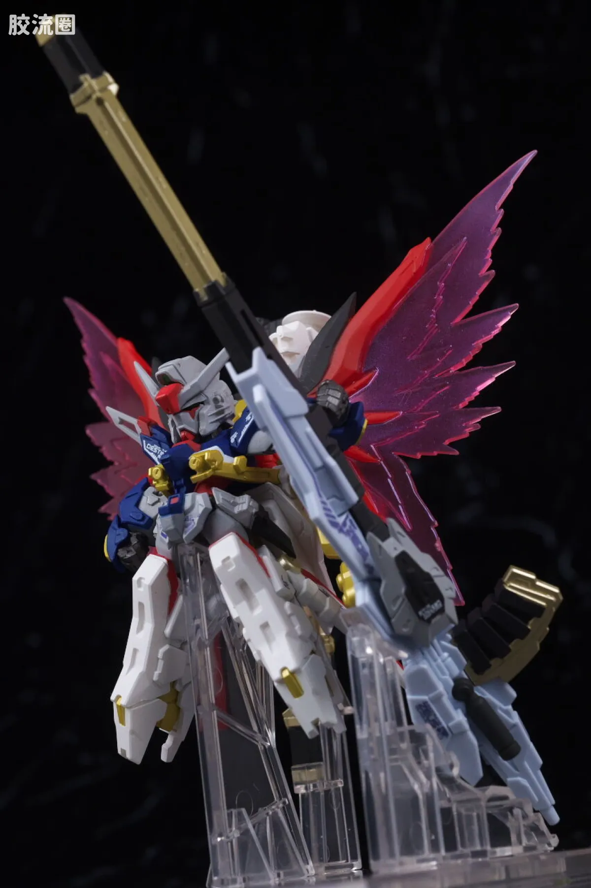 新FW系列食玩 GUNDAM CONVERGE 限定&特别版 命运高达 SpecII&宙斯魅影 - 图片