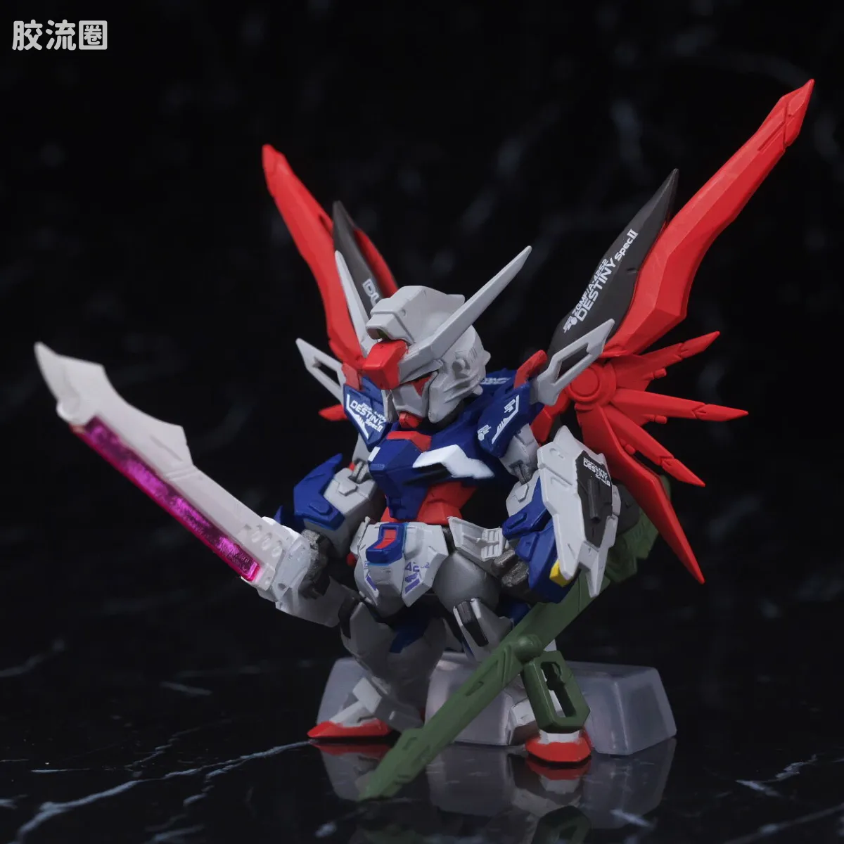 新FW系列食玩 GUNDAM CONVERGE 限定&特别版 命运高达 SpecII&宙斯魅影 - 图片