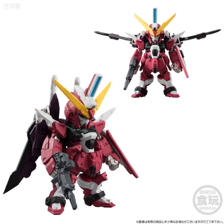 新FW系列食玩 GUNDAM CONVERGE CORE 机动战士高达SEED DESTINY 3机套装 - 图片