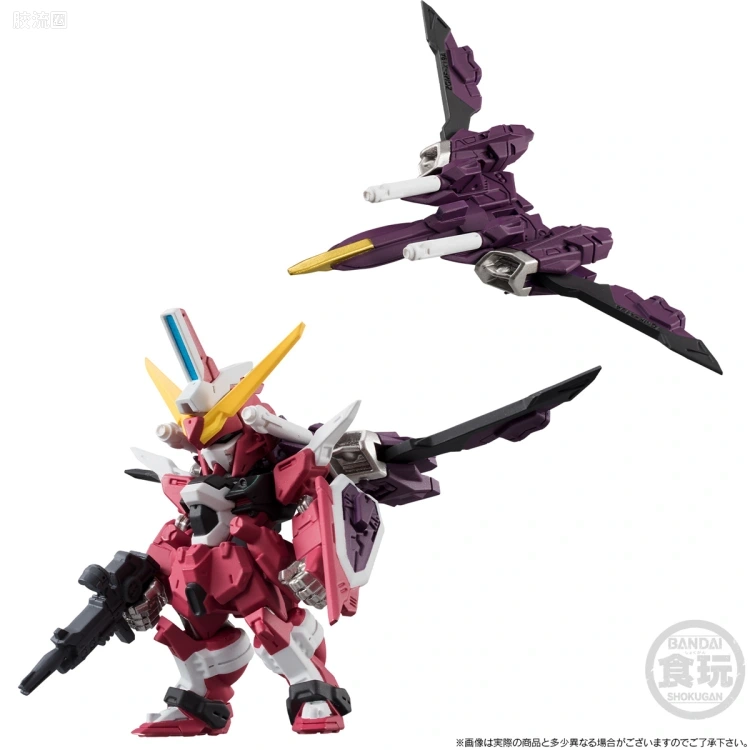 新FW系列食玩 GUNDAM CONVERGE CORE 机动战士高达SEED DESTINY 3机套装 - 图片