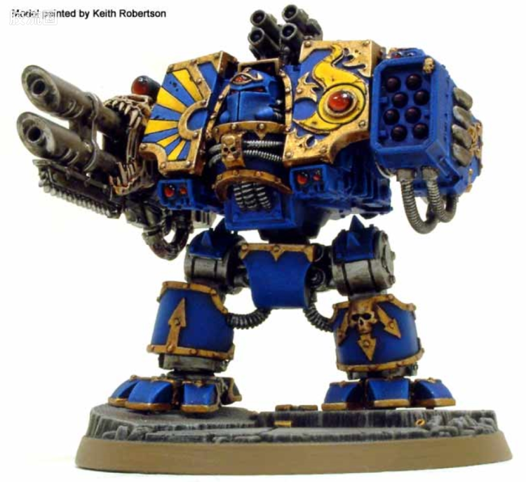 战锤40K Thousand Sons 千子 FW版 混沌无畏机甲