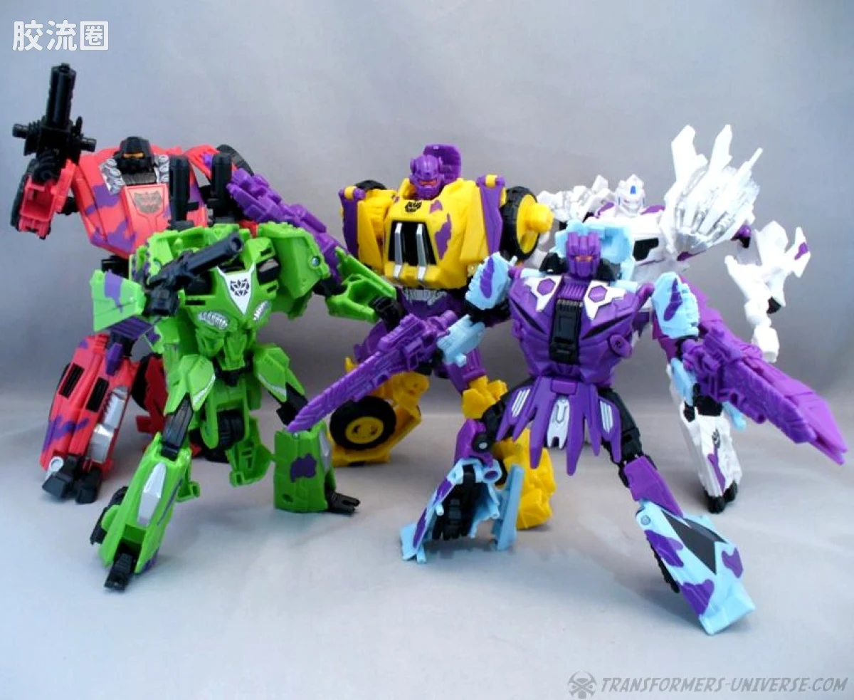 赛博坦陨落&激荡 塞伯坦陨落&激荡30周年 特殊限定 SDCC G2混天豹set - 图片