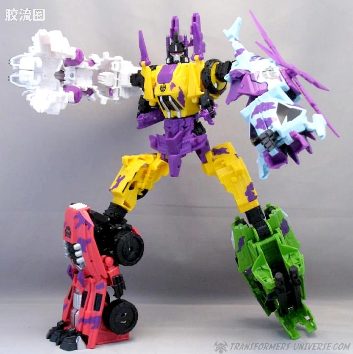 赛博坦陨落&激荡 塞伯坦陨落&激荡30周年 特殊限定 SDCC G2混天豹set - 图片