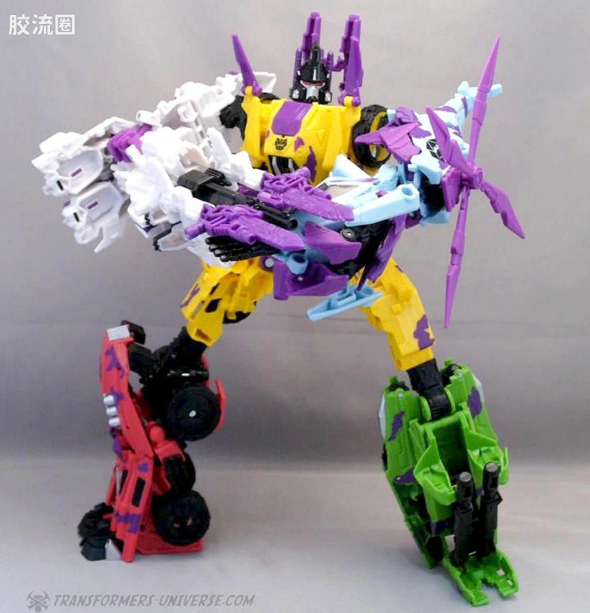 赛博坦陨落&激荡 塞伯坦陨落&激荡30周年 特殊限定 SDCC G2混天豹set - 图片