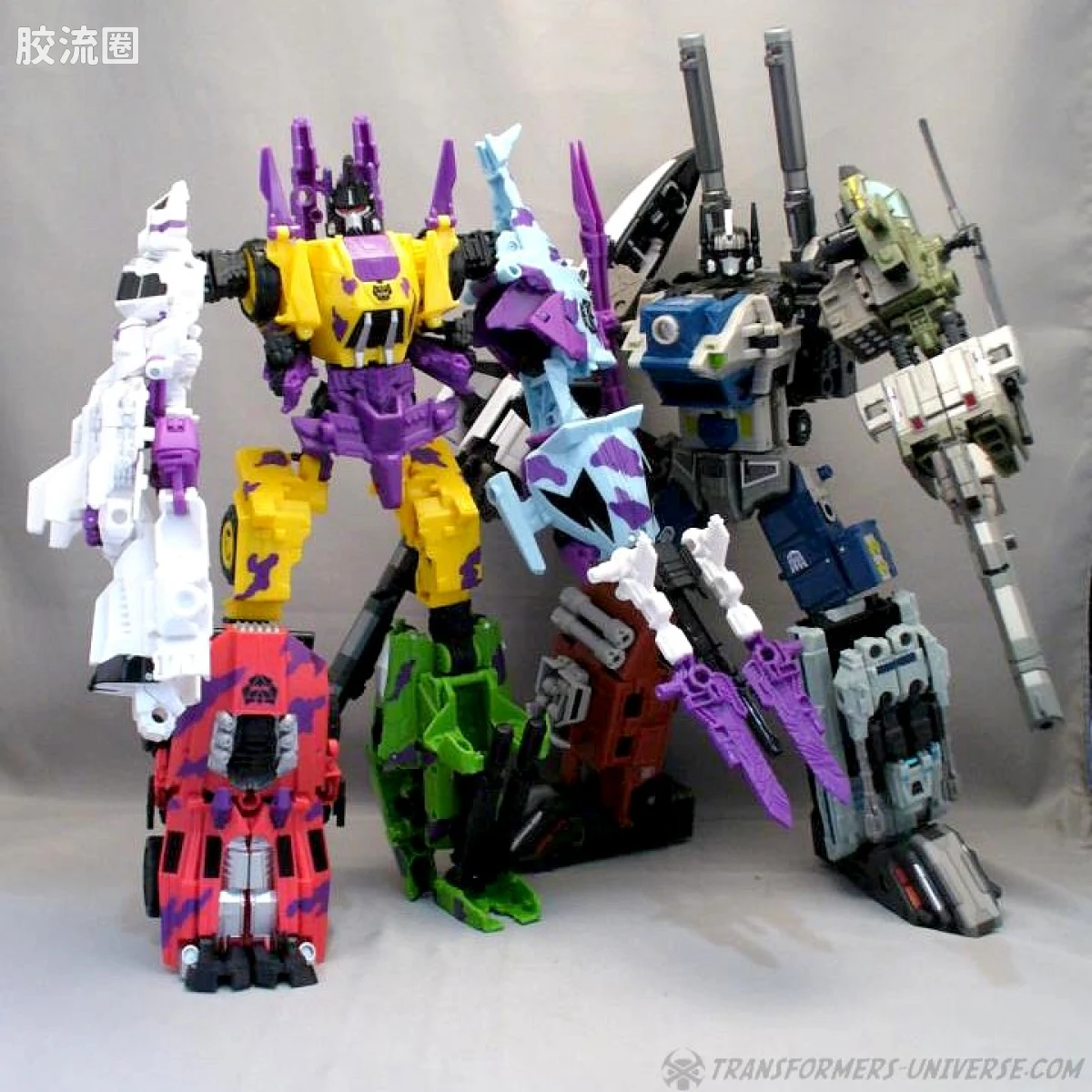 赛博坦陨落&激荡 塞伯坦陨落&激荡30周年 特殊限定 SDCC G2混天豹set - 图片