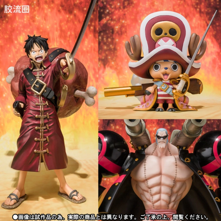 Figuarts ZERO 海贼王限定版 剧场版Z 決戦服Ver.套装（路飞，乔巴，弗兰奇） - 图片