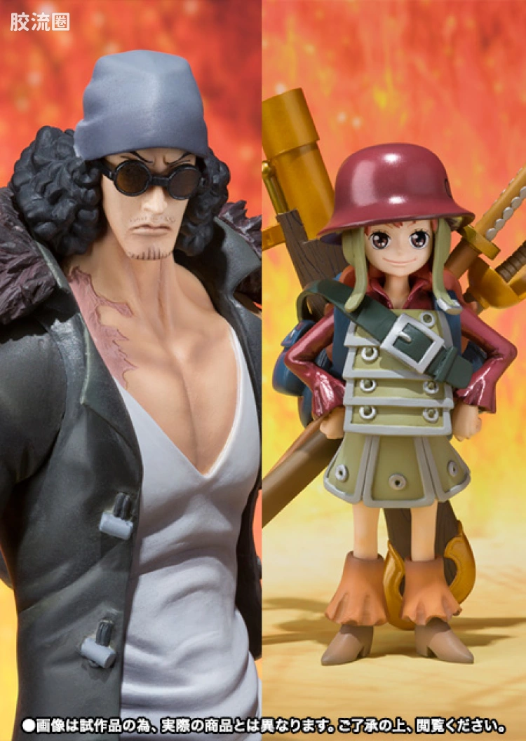 Figuarts ZERO 海贼王限定版 剧场版Z 決戦服Ver.套装（青雉，8岁娜美） - 图片