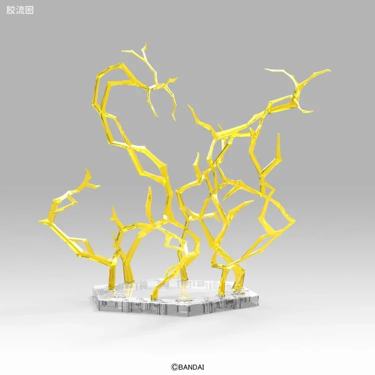 Figure-rise系列&其它万代人形拼装综合 Figure-rise Effect系列 黄色爆气特效件 - 图片