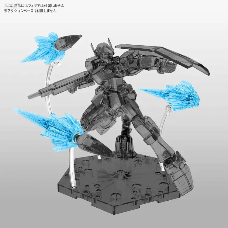 Figure-rise系列&其它万代人形拼装综合 Figure-rise Effect系列 喷射特效件 透明蓝 - 图片