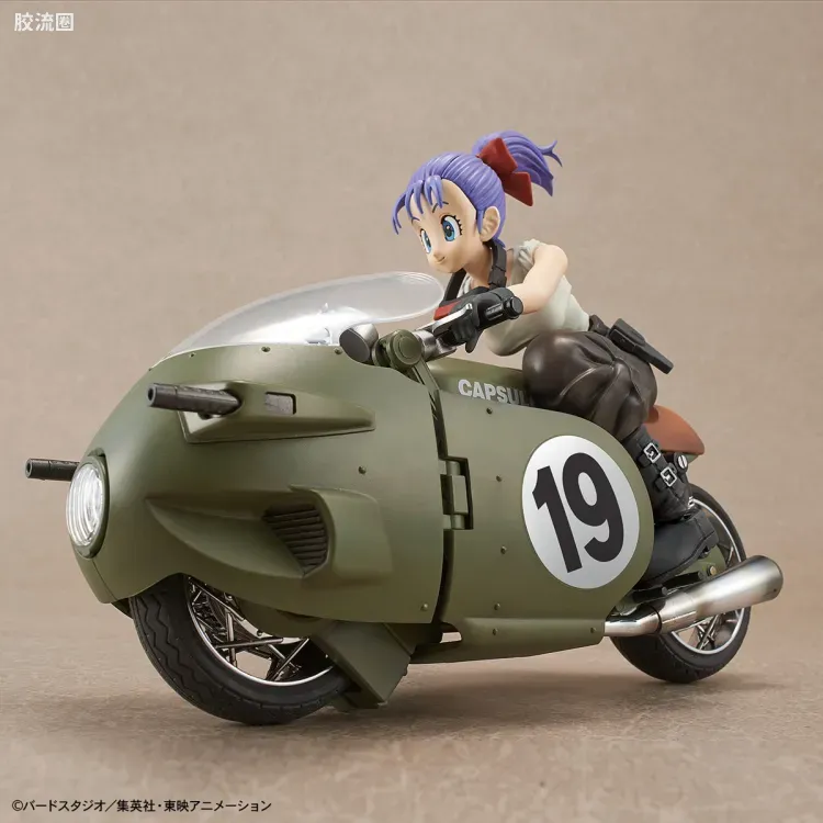 Figure-rise系列&其它万代人形拼装综合 Figure-rise Mechanics 布尔玛可变式No.19摩托车 - 图片