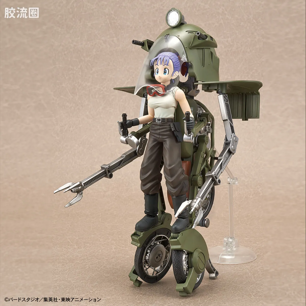 Figure-rise系列&其它万代人形拼装综合 Figure-rise Mechanics 布尔玛可变式No.19摩托车 - 图片