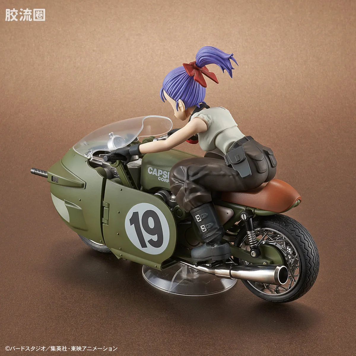 Figure-rise系列&其它万代人形拼装综合 Figure-rise Mechanics 布尔玛可变式No.19摩托车 - 图片