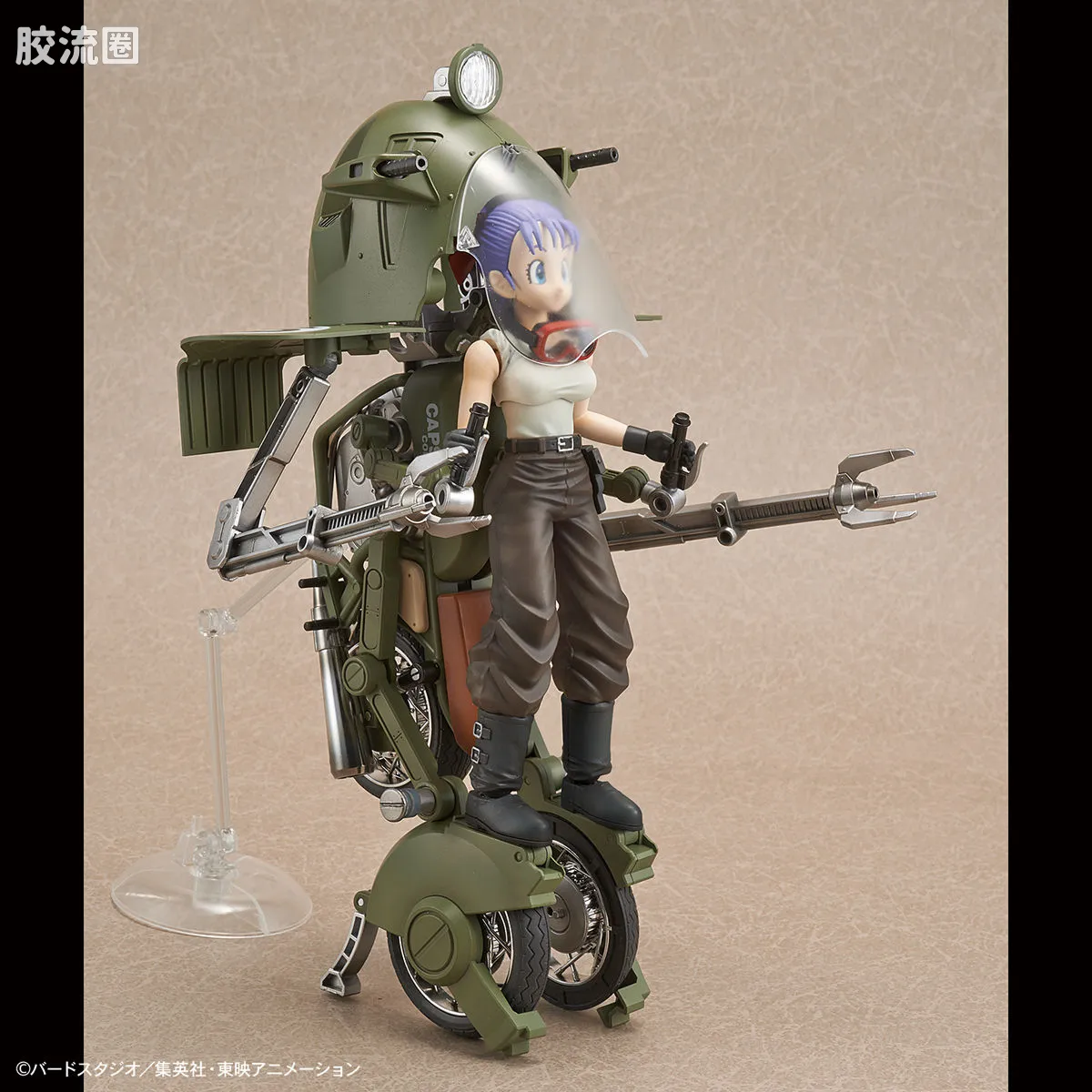 Figure-rise系列&其它万代人形拼装综合 Figure-rise Mechanics 布尔玛可变式No.19摩托车 - 图片