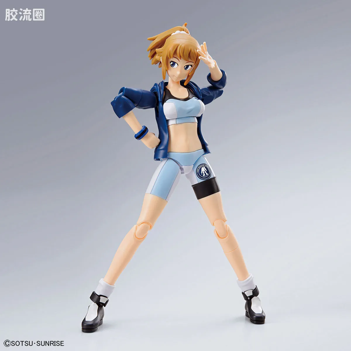 钢普拉Build 综合 Figure-rise Standard 星野文奈 [高达基地配色] - 图片