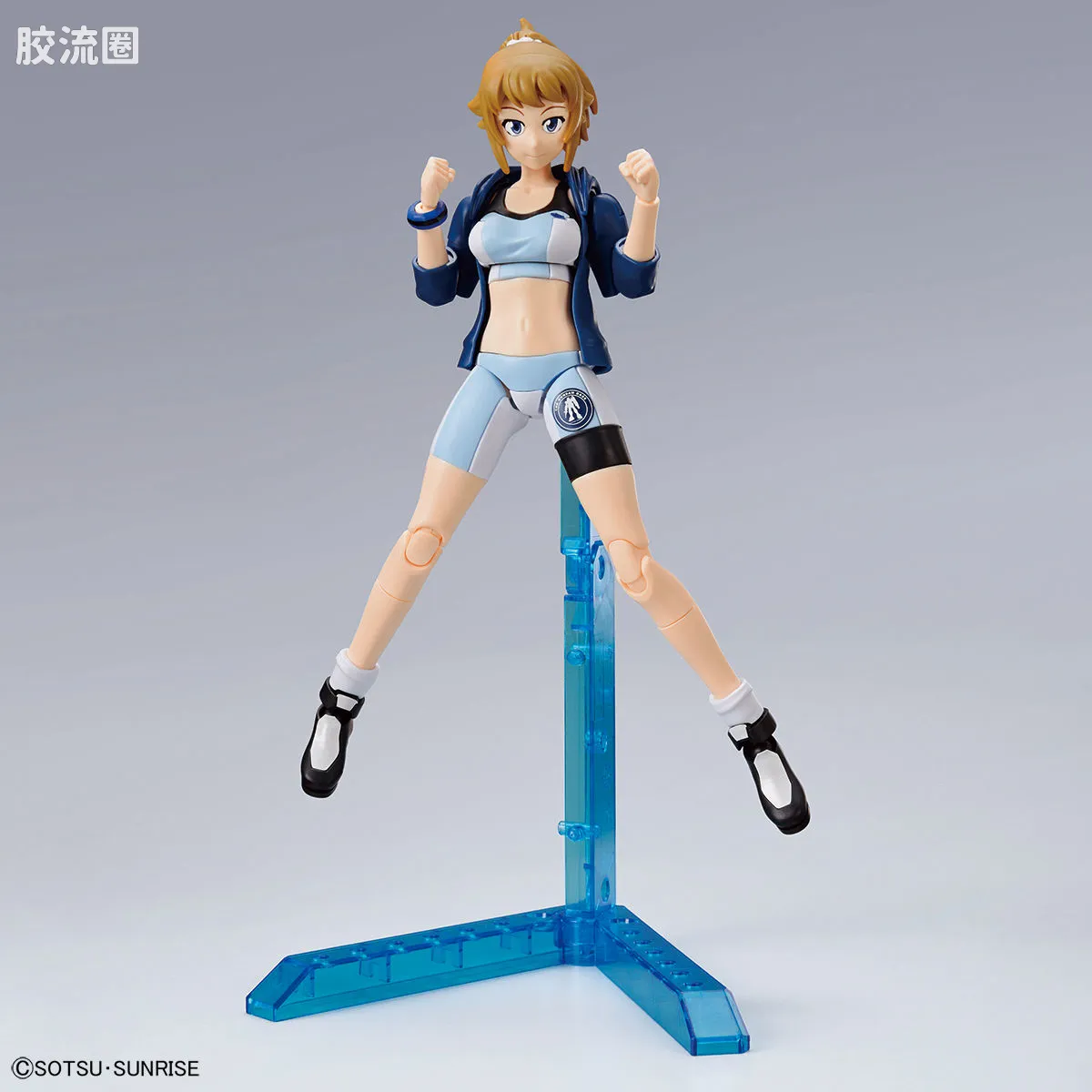 钢普拉Build 综合 Figure-rise Standard 星野文奈 [高达基地配色] - 图片