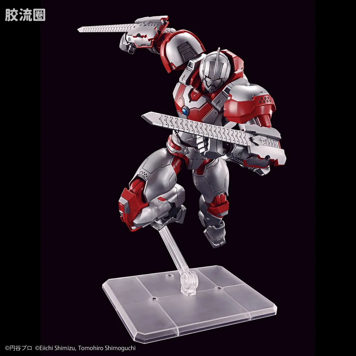 Figure-rise系列&其它万代人形拼装综合 Figure-rise Standard 特摄综合系列 机动奥特曼装甲 杰克 -ACTION- - 图片