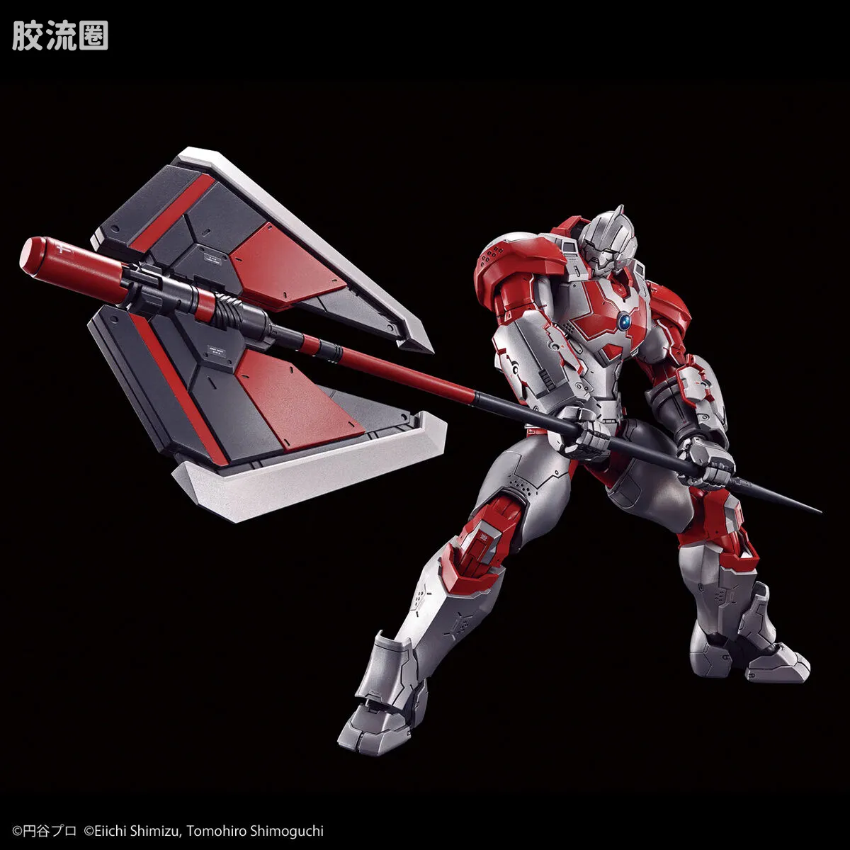 Figure-rise系列&其它万代人形拼装综合 Figure-rise Standard 特摄综合系列 机动奥特曼装甲 杰克 -ACTION- - 图片