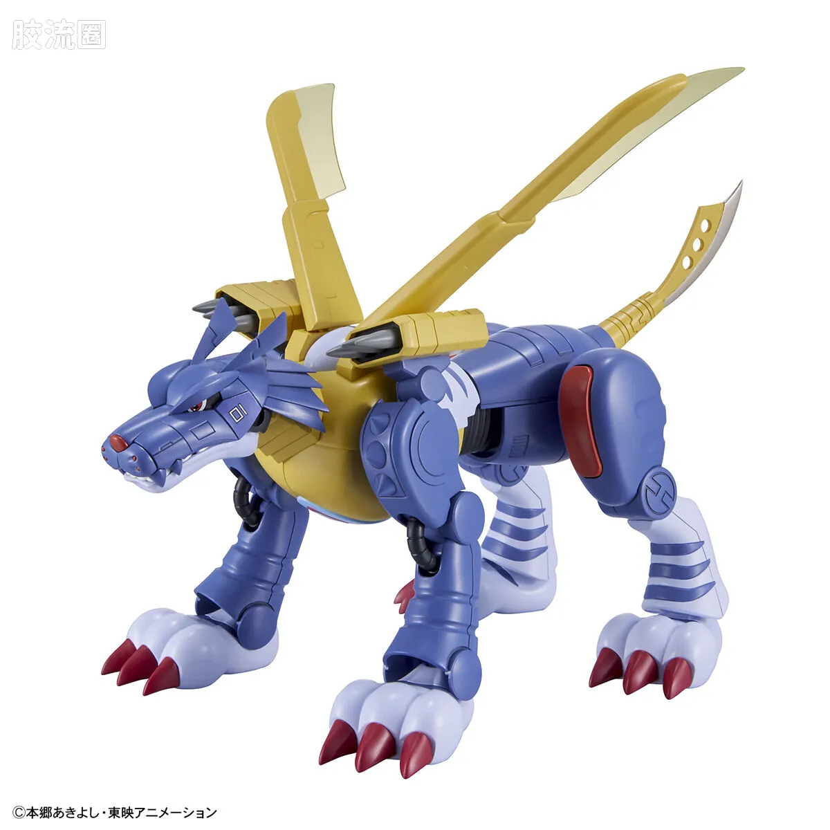 Figure-rise系列&其它万代人形拼装综合 Figure-rise Standard 数码宝贝系列 钢铁加鲁鲁兽 - 图片