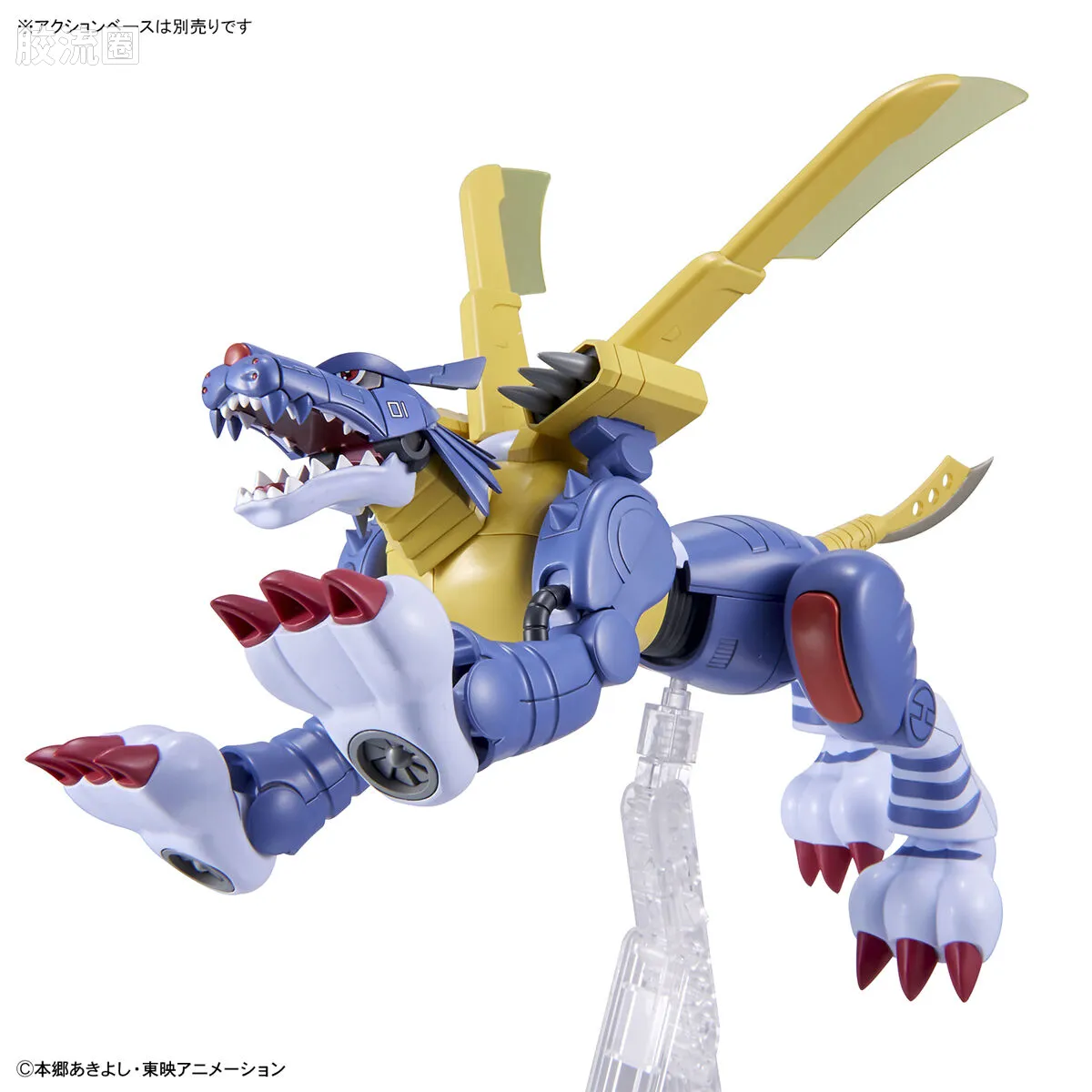 Figure-rise系列&其它万代人形拼装综合 Figure-rise Standard 数码宝贝系列 钢铁加鲁鲁兽 - 图片
